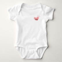 Emily Heart Baby Bodysuit 