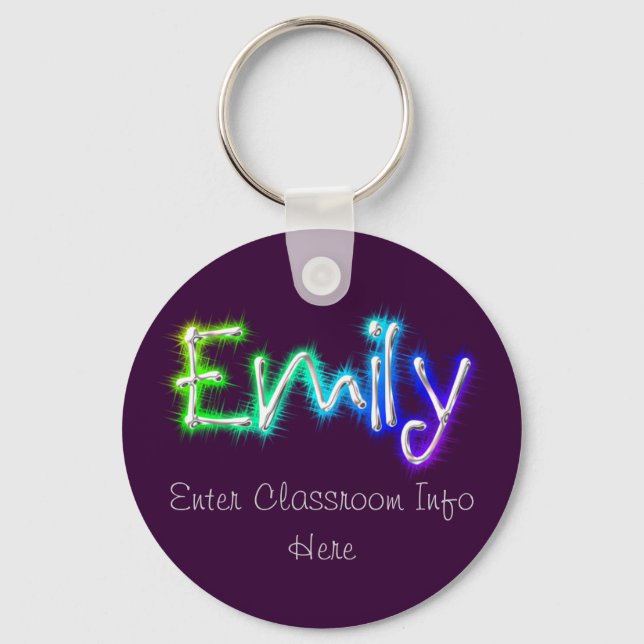 Emily ID Keychain (Front)