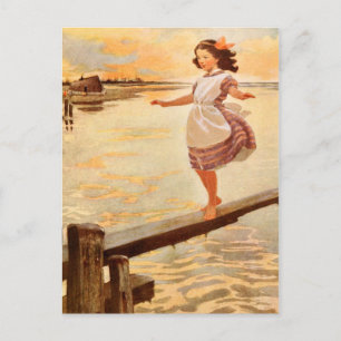 Emily in David Copperfield Postcard