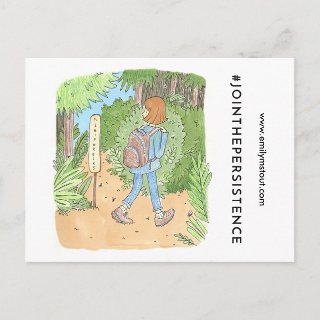 Emily M. Stout postcard (Front)