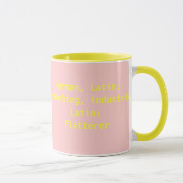 Emily Meaning and Name Origin Mug (Right)