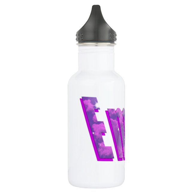 Emily, Name Logo, 532 Ml Water Bottle (Left)