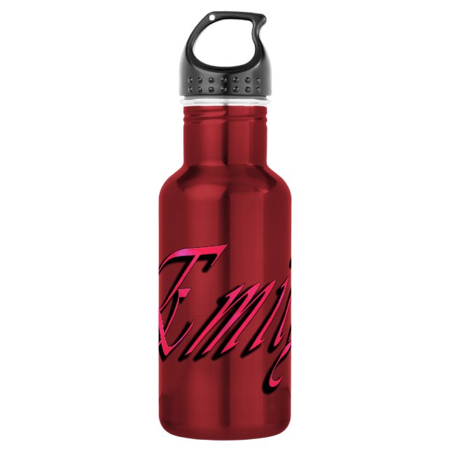Emily, Name Logo, 532 Ml Water Bottle (Front)