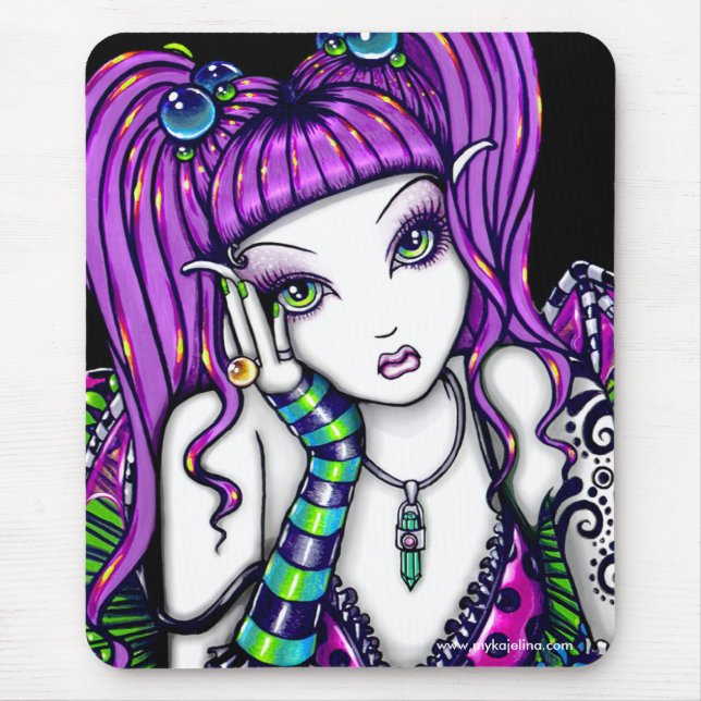 Emily Rainbow Fairy Mouspad Mouse Pad (Front)