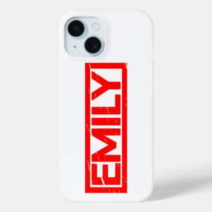 Emily Stamp iPhone 15 Case