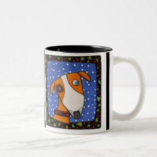 Emily The Watch Dog Two-Tone Coffee Mug