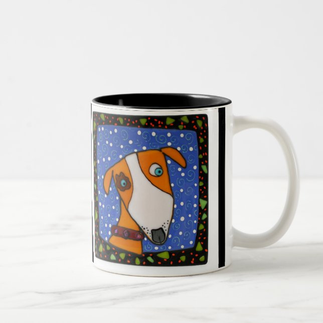 Emily The Watch Dog Two-Tone Coffee Mug (Right)