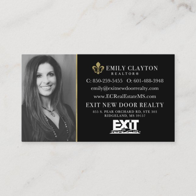 Emily's Business Cards (Not Editable) (Front)