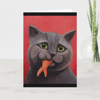 Emilys goldfish card