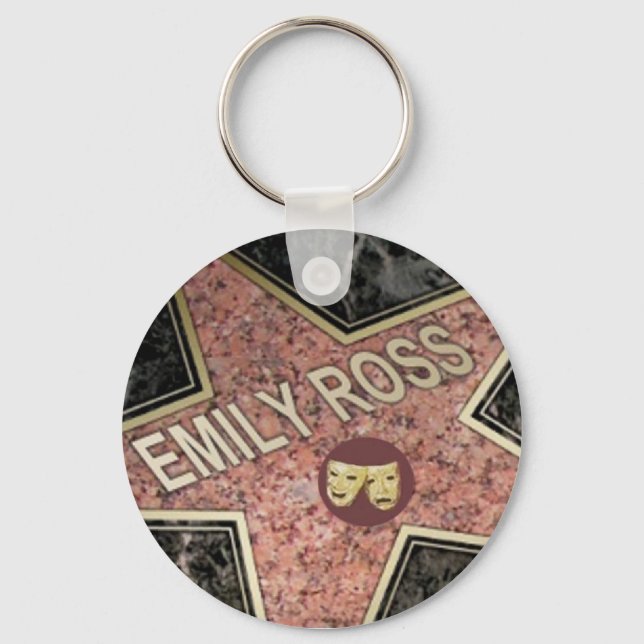 Emilys Star Keychain (Front)
