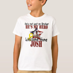 Emily's welcome home brother homecoming shirt