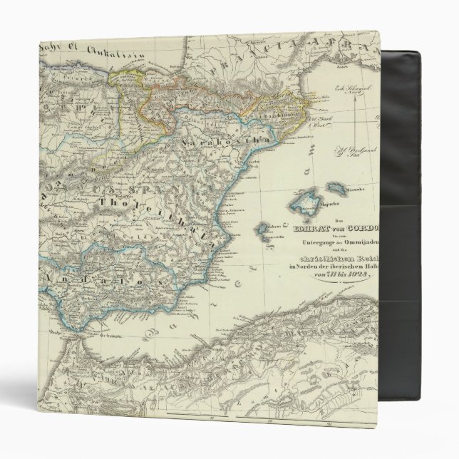 Emirate of Cordoba until the destruction Binder (Front/Inside)