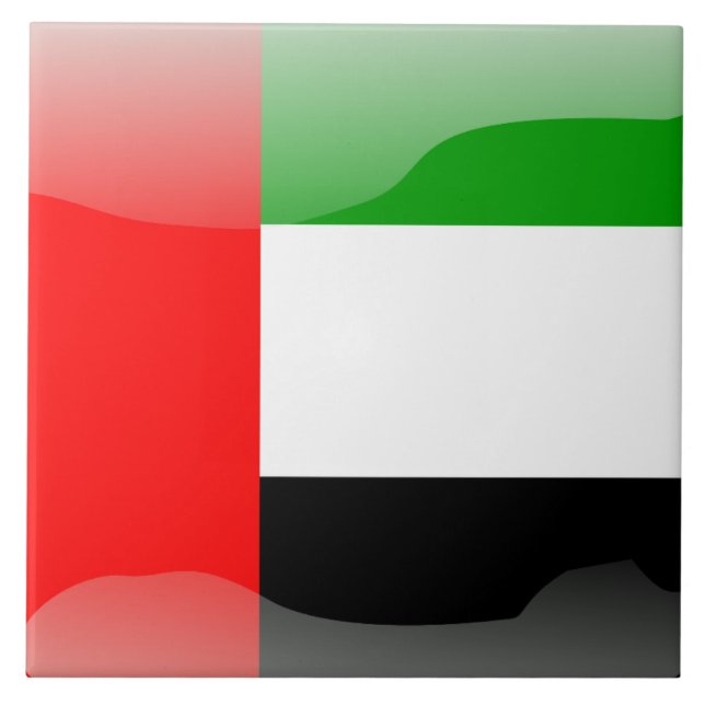 Emirati flag tile (Front)
