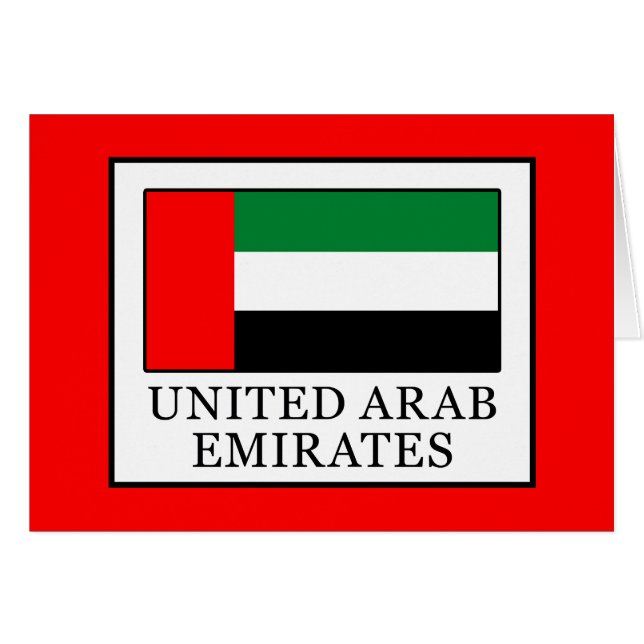 Émirats arabes unis (Devant horizontal)