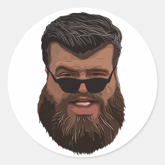 Emkura Classic Round Sticker (Front)