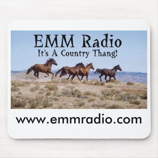 EMM Radio Mousepad (Front)