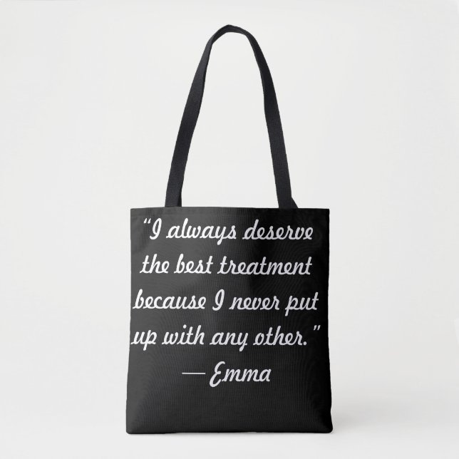  Emma attitude Tote Bag (Front)