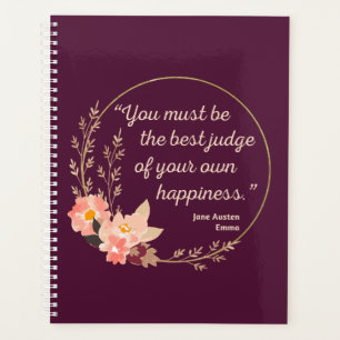 Emma By Jane Austen Quote I - Cute Style Planner