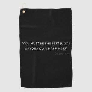 Emma By Jane Austen Quote I Golf Towel