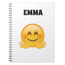 Emma - Cahier d'emoji personnalisé 