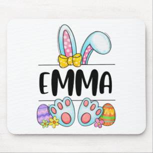 Emma Easter Bunny Mouse Pad