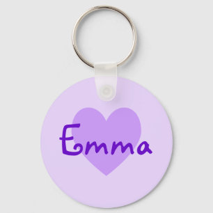 Emma in Purple Keychain