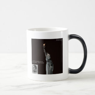 Emma Lazarus & Statue Of Liberty Gifts & Cards Magic Mug