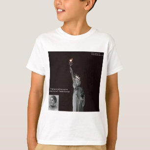Emma Lazarus & Statue Of Liberty Gifts & Cards T-Shirt
