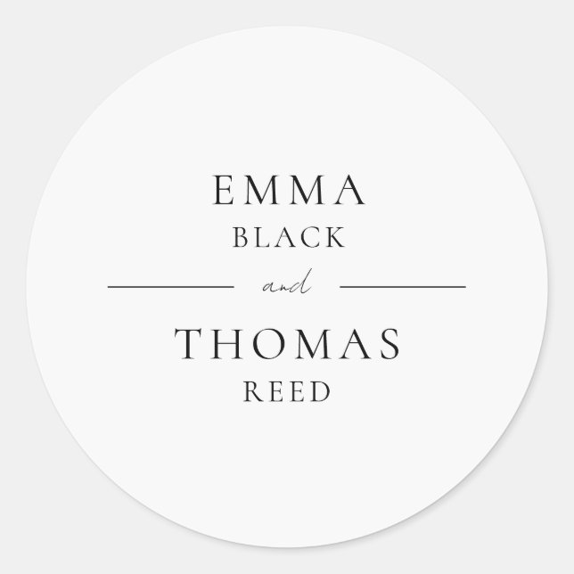 EMMA Modern Minimalist Envelope Seal  (Front)