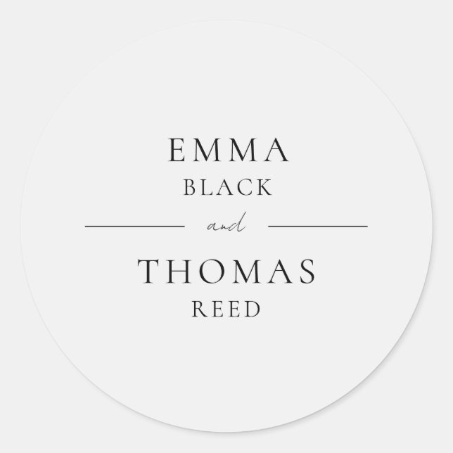 EMMA Modern Minimalist Envelope Seal  (Front)