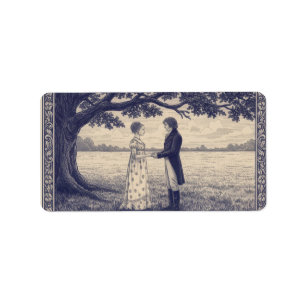 Emma & Mr. Knightley Label