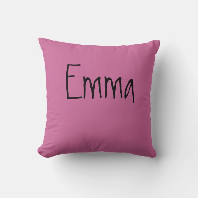Emma name pillow (Front)