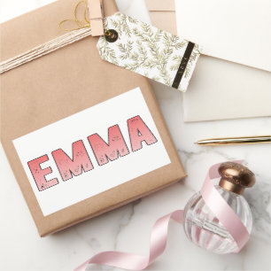 Emma name sticker
