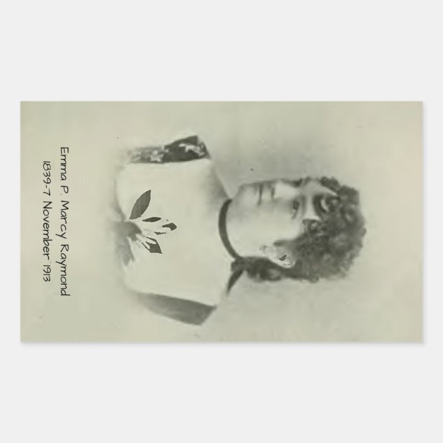 Emma P. Marcy Raymond Sticker (Front)