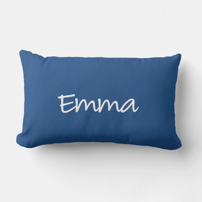 Emma Pillow - Modern Script (Front)