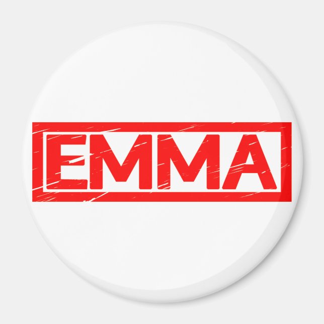 Emma Stamp Magnet (Front)
