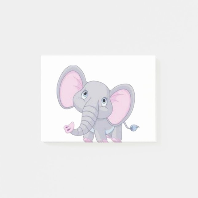 Emma The Elephant Post-it Notes (Front)