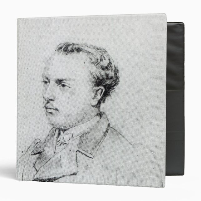 Emmanuel Chabrier aged 20, 1861 Binder (Front/Inside)