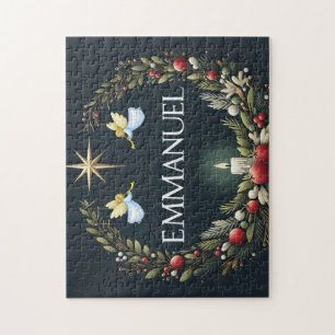 Emmanuel Christmas angels Jigsaw Puzzle