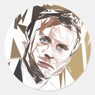 Emmanuel Macron Classic Round Sticker