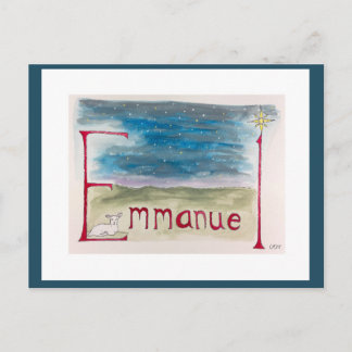 Emmanuel Postcard