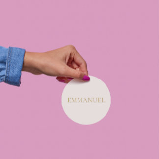 Emmanuel Sticker #2