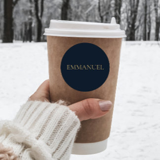 Emmanuel Sticker #3 – Navy Christian Christmas