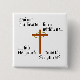 Emmaus 2 Inch Square Button