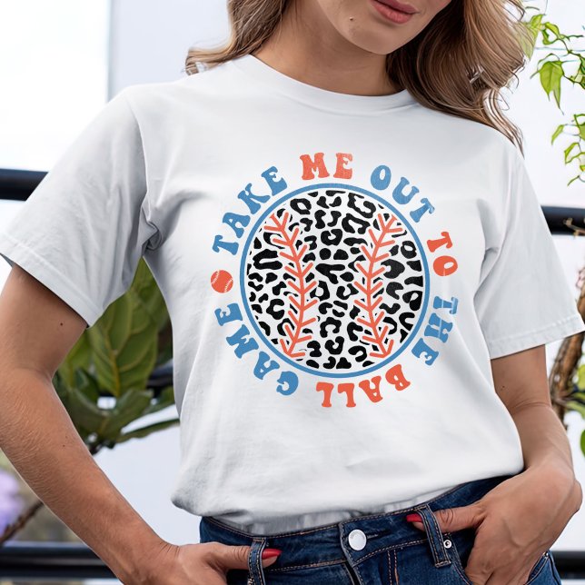 Emmenez-Moi Au Jeu De Ball, T-Shirt De Baseball (Créateur téléchargé)