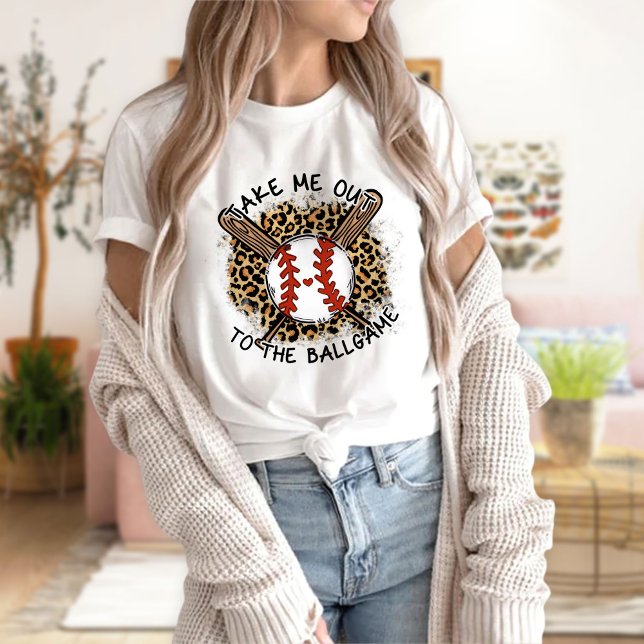 Emmenez-Moi Au Jeu De Ballon, T-shirt De Baseball (Créateur téléchargé)