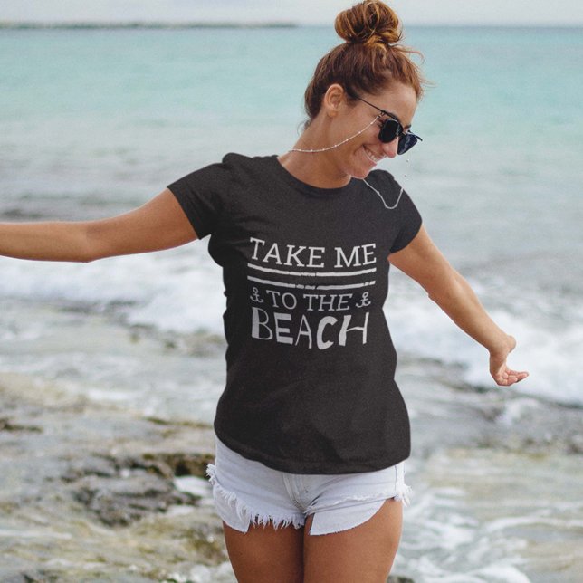 Emmenez-Moi Au T-Shirt De La Plage (Créateur téléchargé)