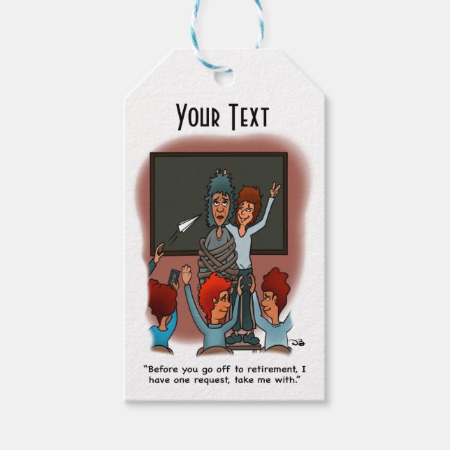 Emmenez-moi avec des étiquettes cadeaux (Devant)