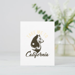Emmenez-moi sur la carte California Note