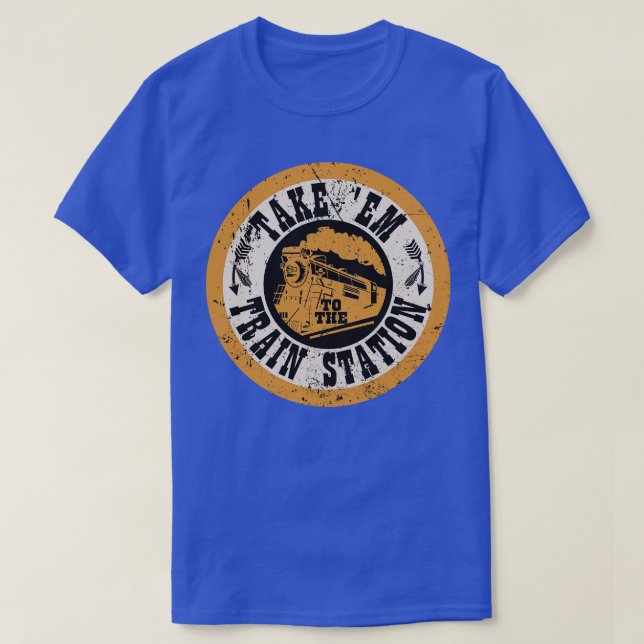 Emmenez-Vous À La Gare TShirt (Design devant)